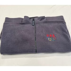 VTG Team USA Olympics Lightweight Fleece Jacket Unisex